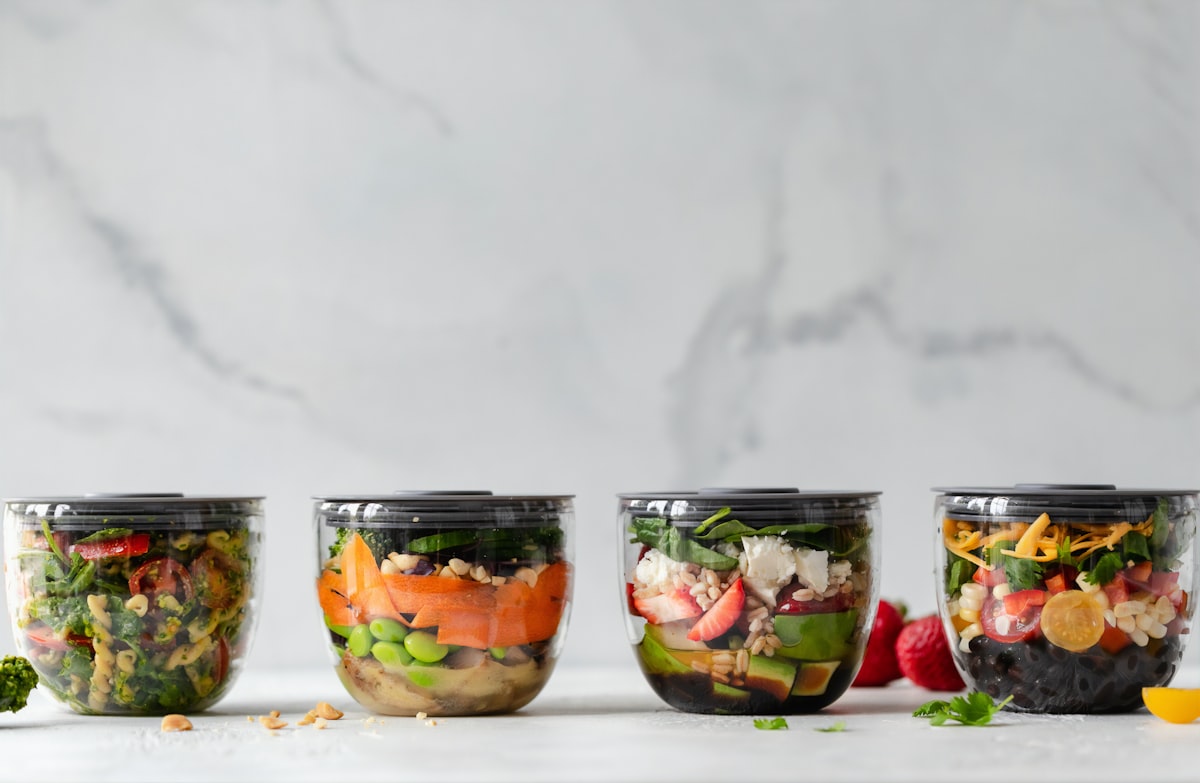 Healthy pantry staples and ingredient selection